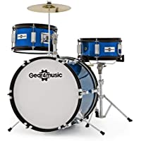 Batería Júnior de 3 Piezas de Gear4music Azul